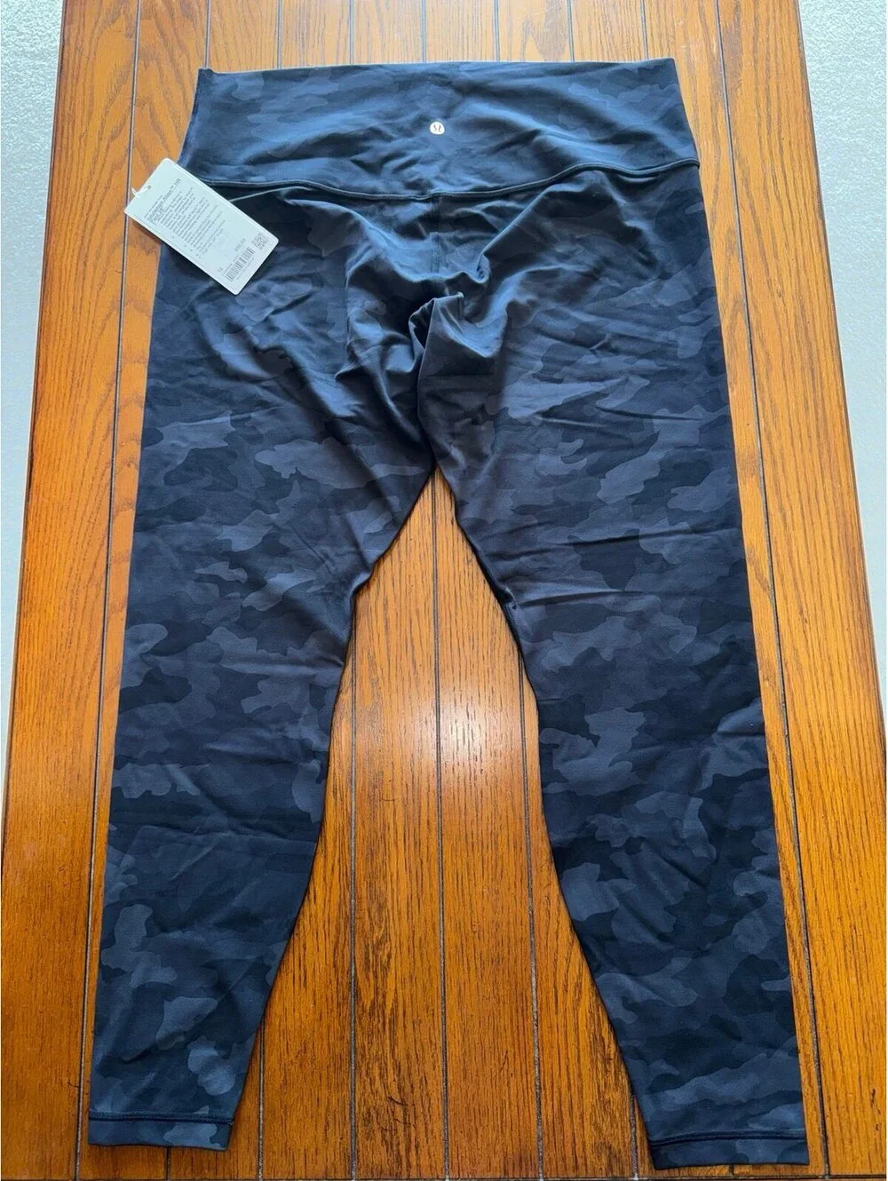 Lululemon Align High Rise 28” Heritage Camo Deep Coal Multi Size 18 NWT